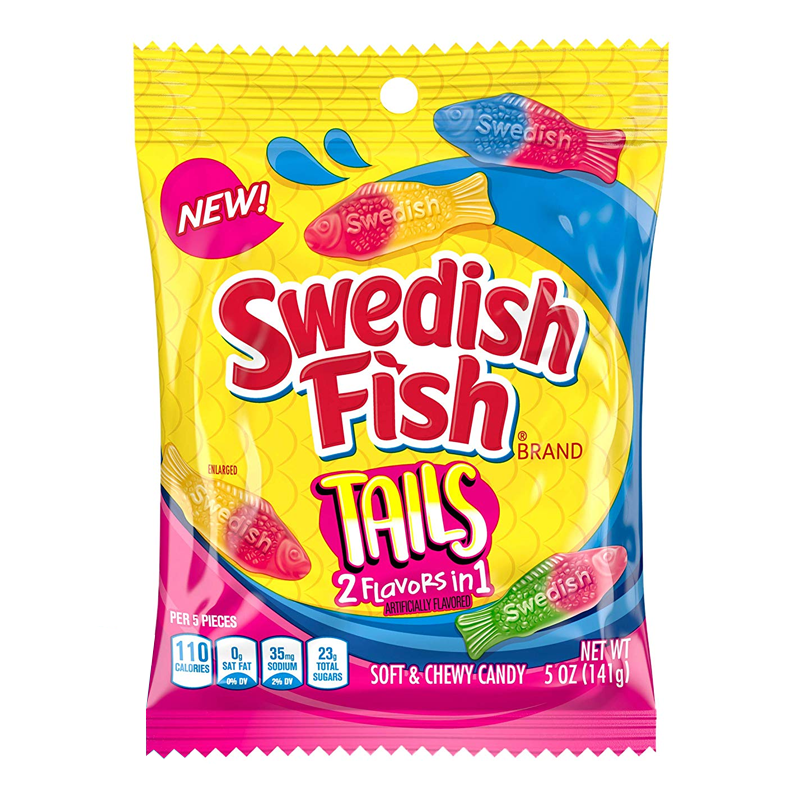 Swedish Fish - Tails 141 Gram