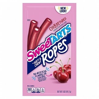 Sweetarts - Weiche und zähe Seile Kirschpunsch 142 Gramm