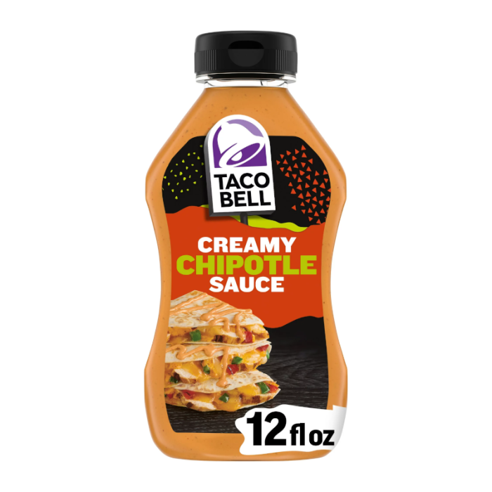 Taco Bell - Cremige Chipotle-Sauce 354 Gramm