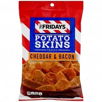 TGI Fridays - Potato Skins Cheddar & Bacon 113 Gram
