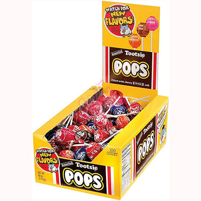 Boîte de sucettes Tootsie Pops 17 grammes 1x