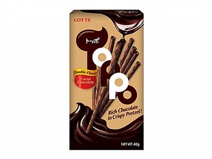 Lotte - Toppo Cacao Chocolate 40 Gram
