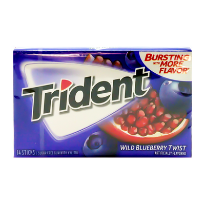 Trident - Wildheidelbeer-Twist - 14 Sticks