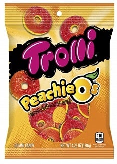 Trolli - Peachie-O's 120  Gram
