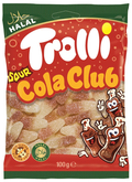 Trolli - Sour Cola Bottles 100 Gram 30 Stück (Halal)