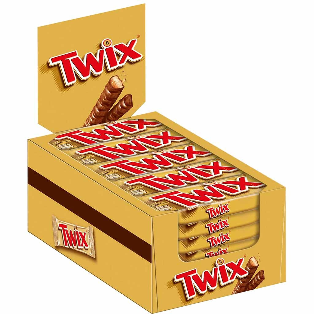 Twix - 50 Gram 24 Stuks  (import)