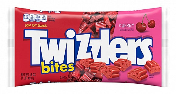 Twizzlers - Bites Cherry 453 Gram