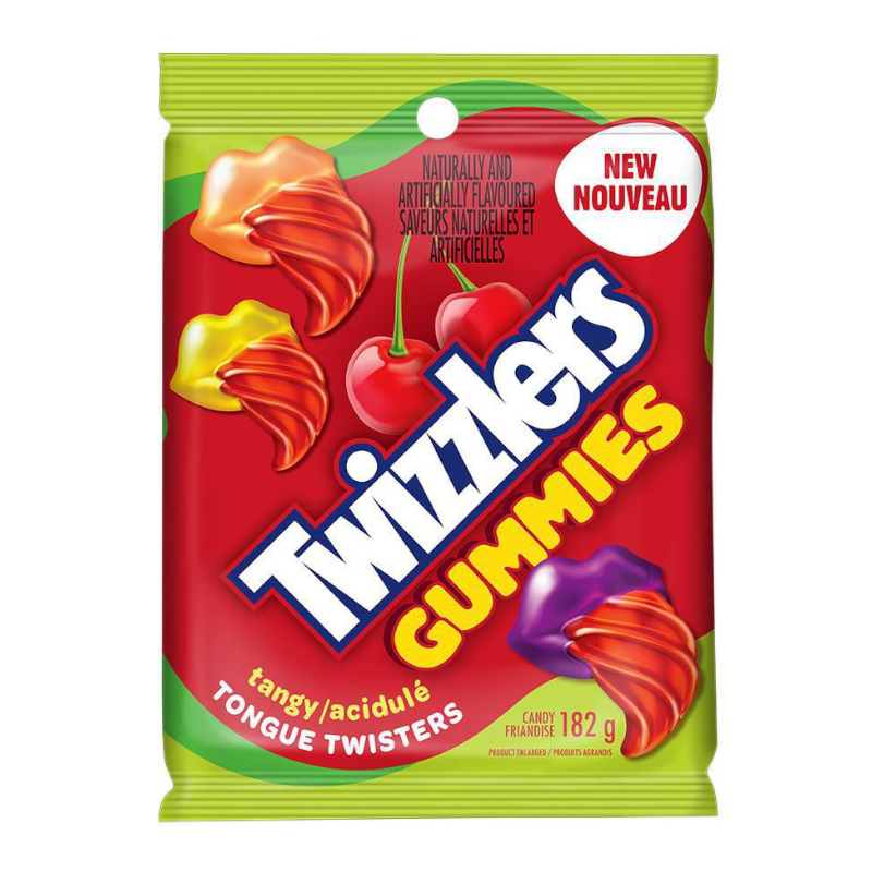Twizzlers - Twisters Tangy 182 Gram