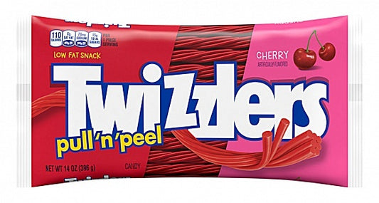 Twizzlers - Pull 'n' Peel Cherry 396 Gram