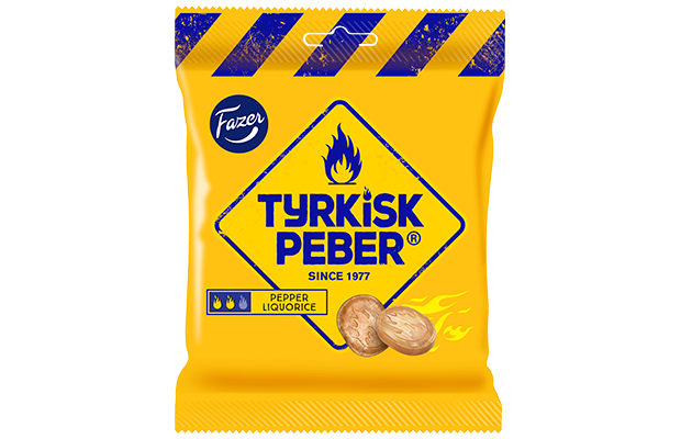 Fazer - Tyrkisk Peber Liquorice 120 Gram