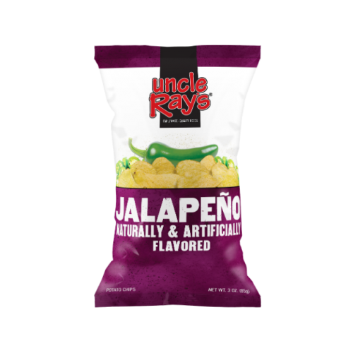 Uncle Ray's - Kartoffelchips Jalapeno 120 Gramm