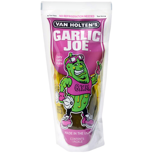Van Holtens King Size Pickle - Garlic Joe