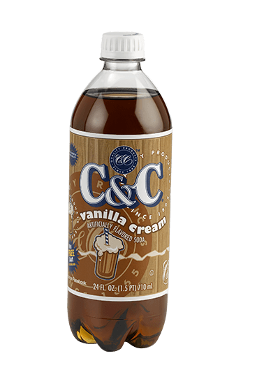 C&C Soda - Vanilla Cream Bottle 710ml