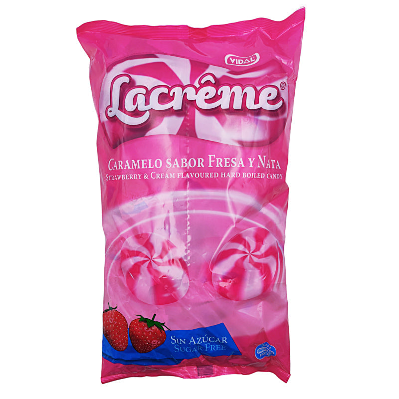 Vidal - Strawberry Sugarfree 300 Stuks 900 Gram