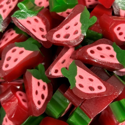 Vidal - Erdbeerscheiben 250 Gramm