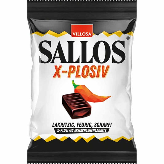 Villosa - Sallos Lakritzbonbon X-Plosiv 150 Gram