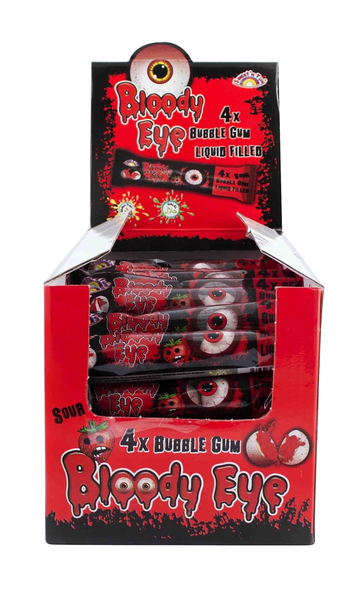 Bloody Eye Gum 4-pack 20 Gram 48 Stuks