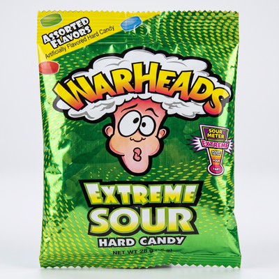 Warheads - Extreme Sour Hard Candy 28 Gram