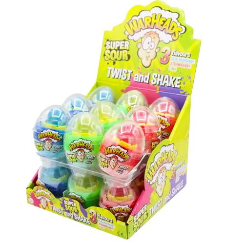 Warheads - Twist & Shake Eggo 18 Gram 1x