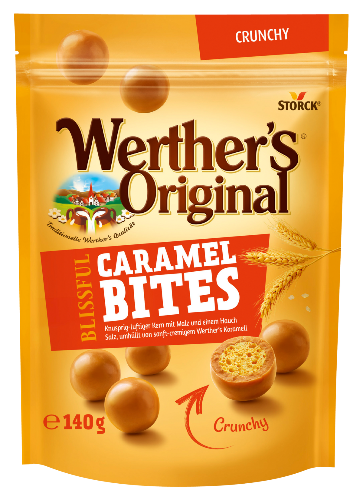 Werther's - Original Caramel Bites 140 Gram