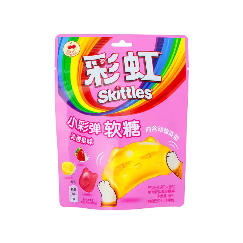 Skittles - Acide lactique au fudge 50 grammes