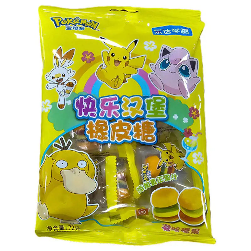 Pokemon Hamburgers 72 Gram