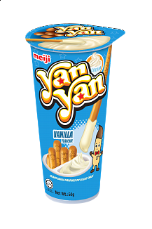 Meiji - Yan Yan Vanille 50 Gramm