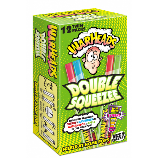 Warheads - Double Squeezee Freeze Pops 12-Pack
