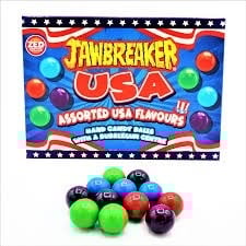 Zed Candy - Box USA Jawbreakers 140 Gram (Halal)