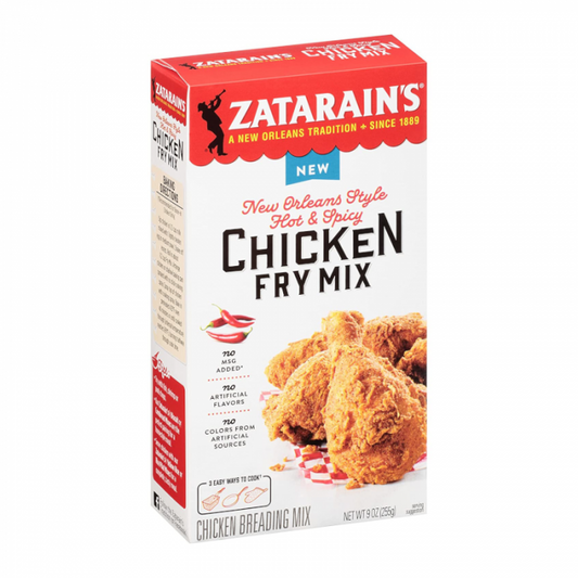 Zatarain’s - New Orleans Style Hot & Spicy Chicken Fry Mix 255 Gram
