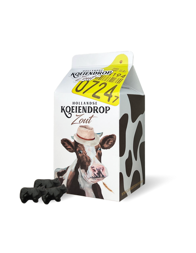 Hollandse Koeiendrop Zout 200 Gram