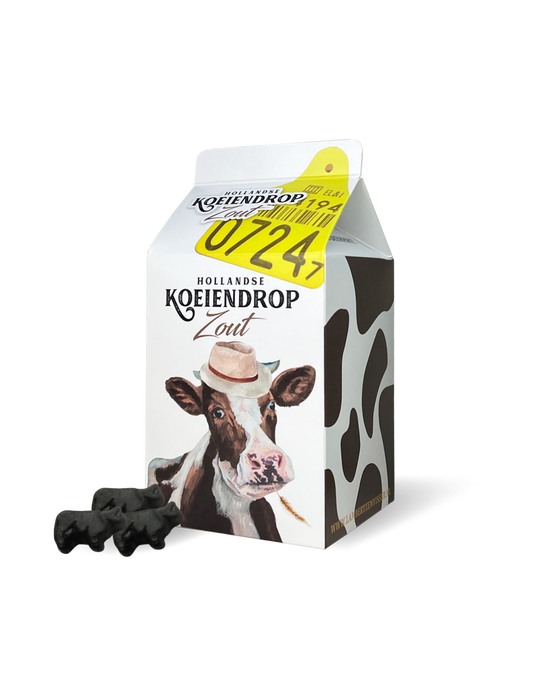 Hollandse Koeiendrop Zout 200 Gram