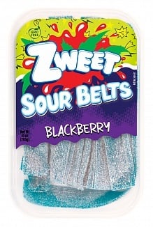 Zweet - Sour Belts Blackberry 285 Gram