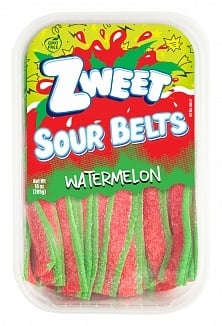 Zweet - Sour Belts Watermelon 285 Gram